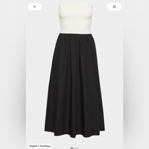 Aritzia Fluid Poplin Dress